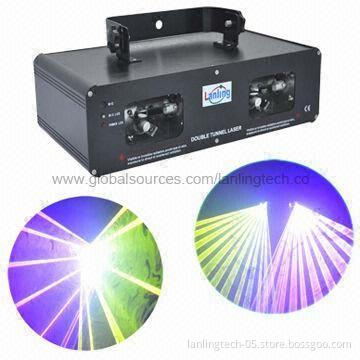 750mW Yellow and Rose Double Laser Show Disco Light